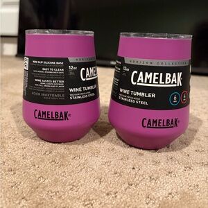 Camelbak Purple Stainless Steel 12oz Wine Tumblers - Set of 2